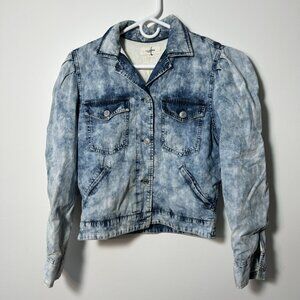 Isabel Marant Etoile Denim Lolinea Jacket Size Small